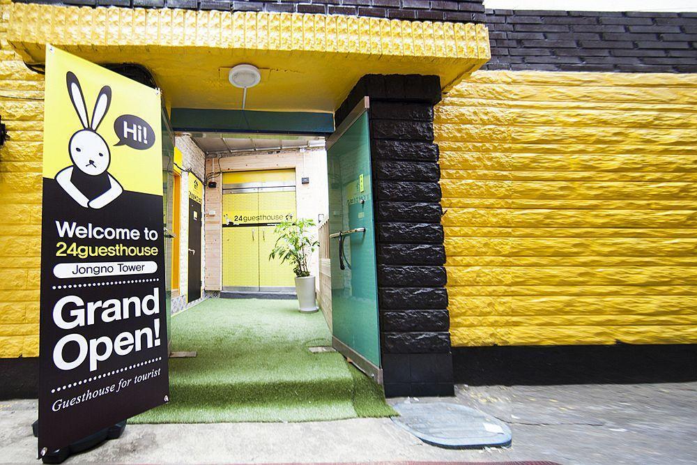 24 Guesthouse Jongno Tower Seoul Exterior foto