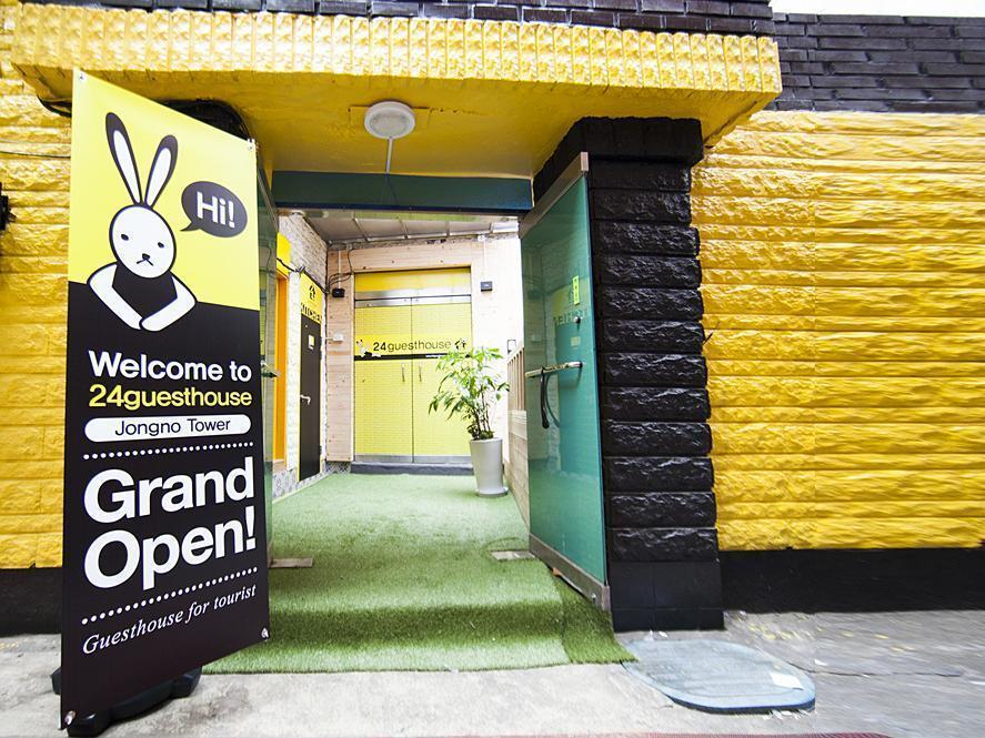 24 Guesthouse Jongno Tower Seoul Exterior foto